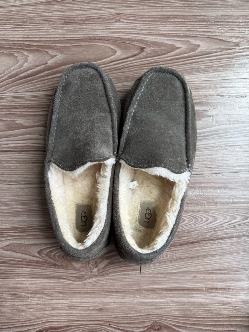 Men’s UGG Grey Slippers – Size 9